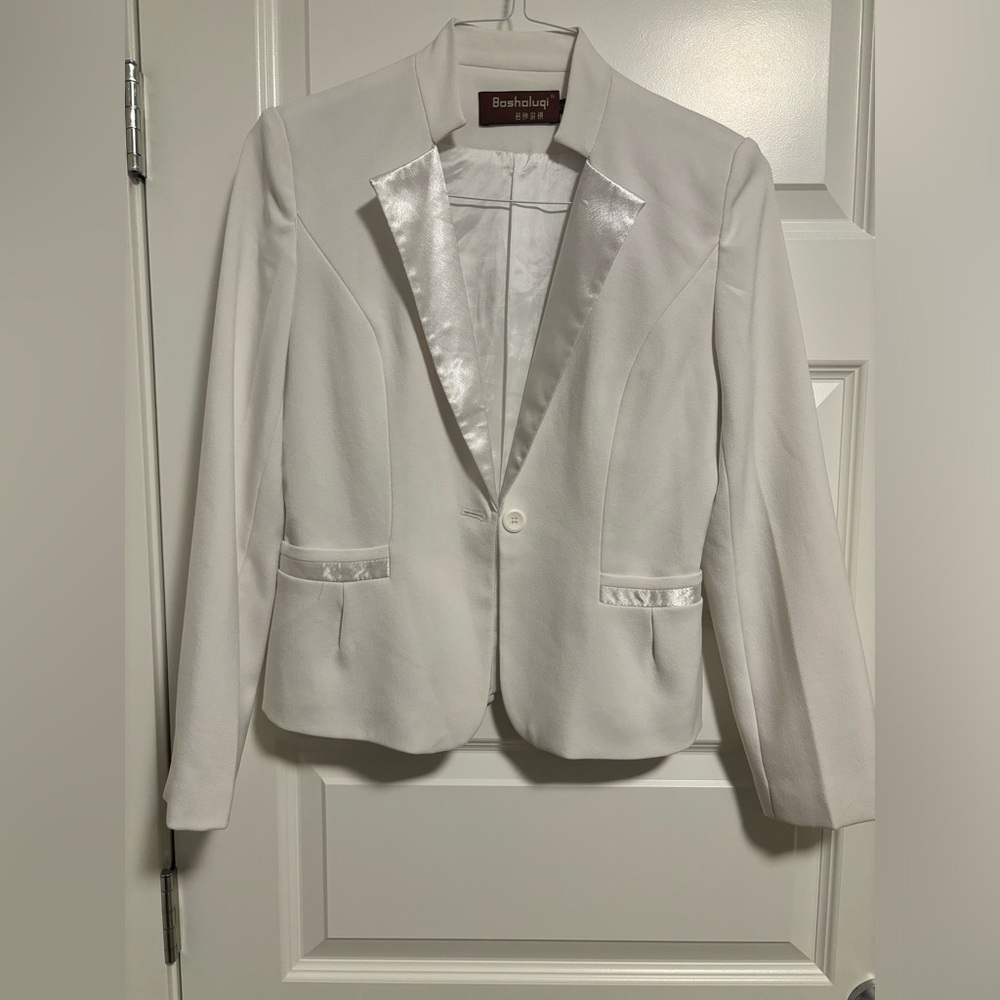 White Blazer